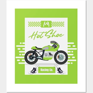 Hot shoe racing co Posters and Art